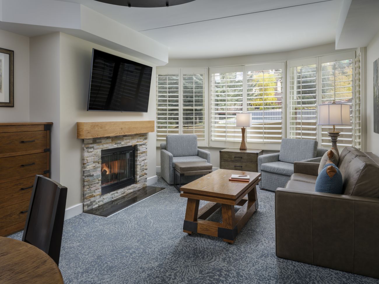 2-Bedroom Villa Living Room and Dining Room